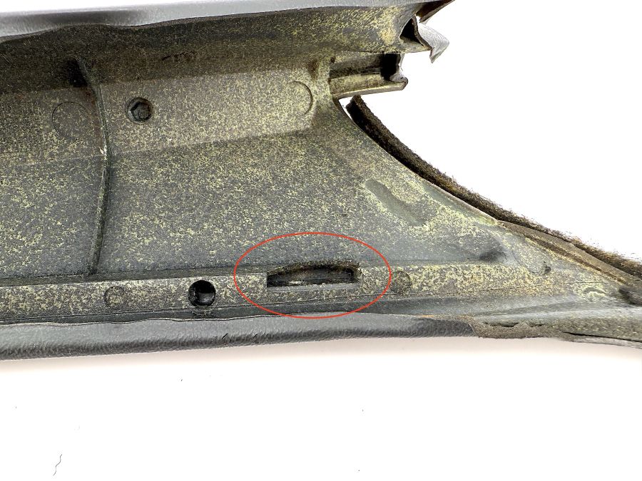 1296920189 | Mercedes SL500 | R129 Left pillar trim panel