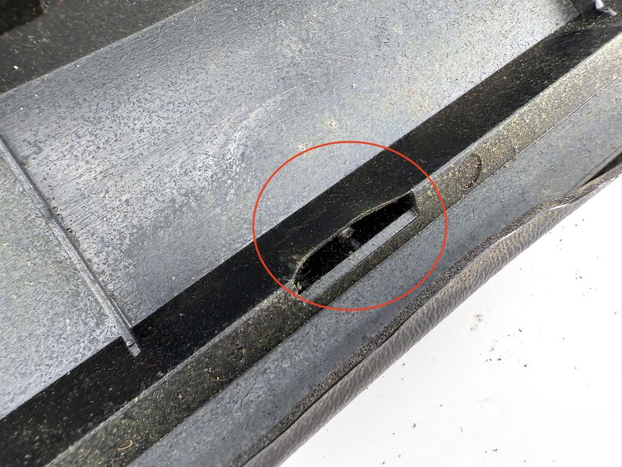 1296920289 | Mercedes SL500 | R129 Right pillar trim panel 1296920289 | Mercedes SL500 | R129 Right pillar trim panel