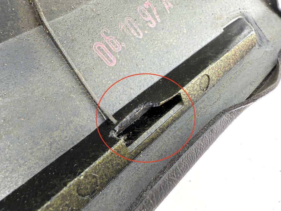 1296920289 | Mercedes SL500 | R129 Right pillar trim panel 1296920289 | Mercedes SL500 | R129 Right pillar trim panel