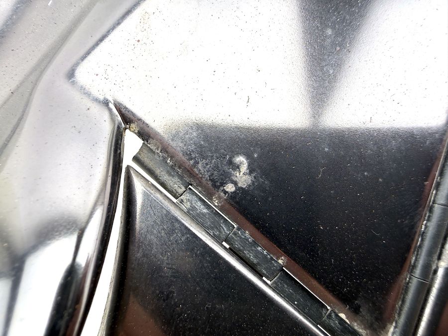 1296930314 | Mercedes 300SL-24 | R129 Roof flap cover trim left side