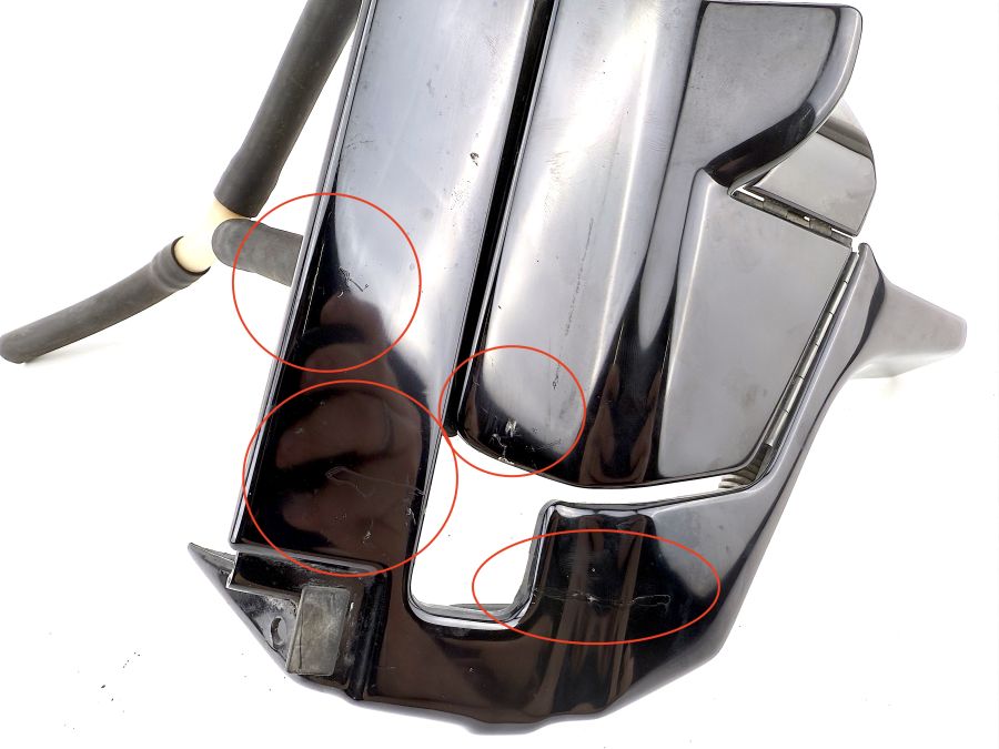 1296930414 1296930216 | Mercedes SL500 | R129 Roof flap cover trim right side