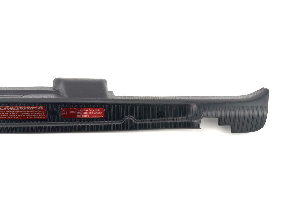 1296980089 | Mercedes 300SL-24 | R129 Boot lock latch cover trim