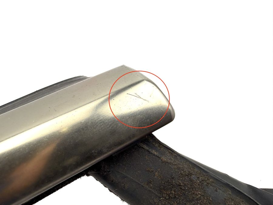 1297200524 | Mercedes 300SL-24 | R129 Left Door Strip Molding Trim