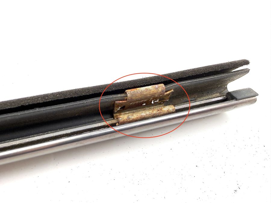 1297200524 | Mercedes 300SL-24 | R129 Left Door Strip Molding Trim