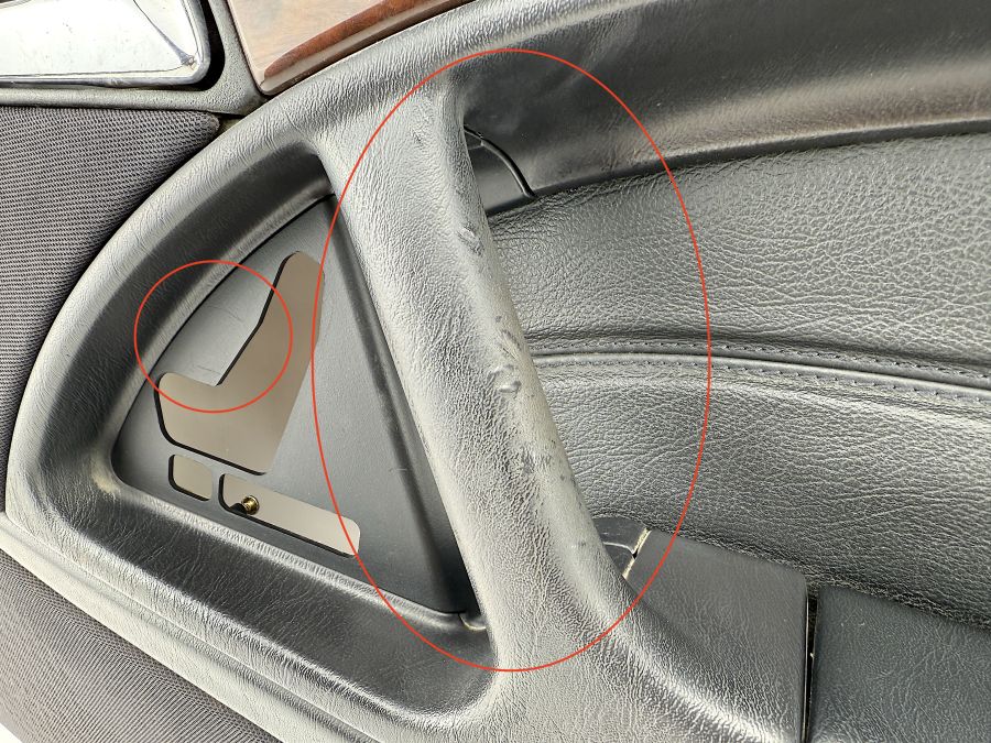 1297208670 | Mercedes SL500 | R129 Right door card interior panel 1297208670 | Mercedes SL500 | R129 Right door card interior panel