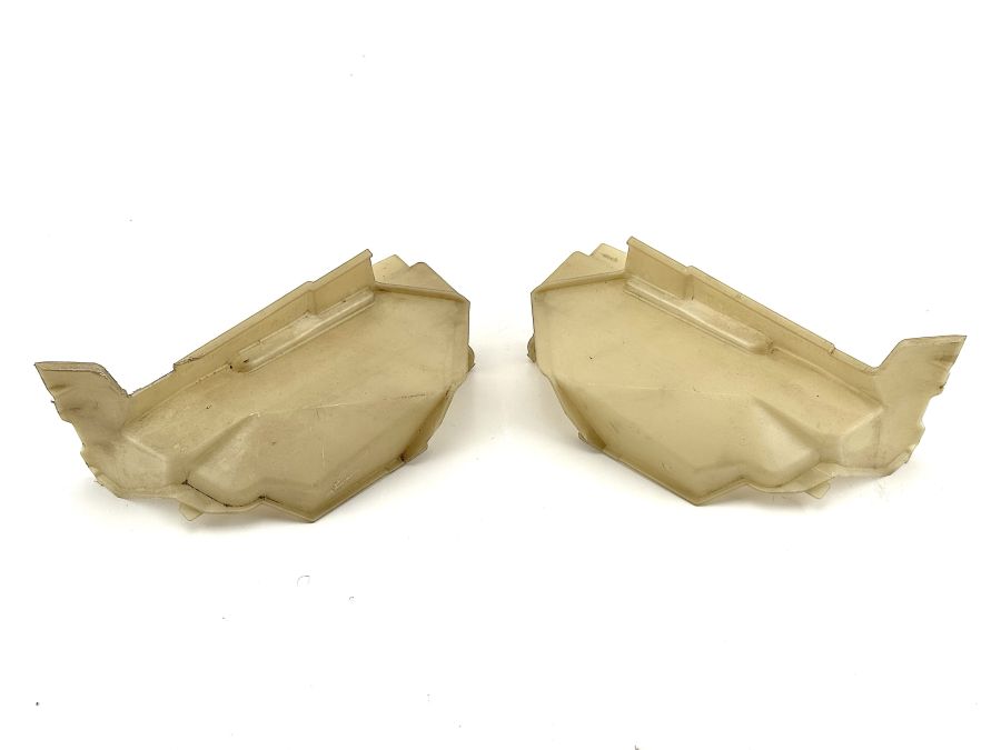 1297230208 1297230108 | Mercedes 300SL-24 | R129 Door lock cover trim pair