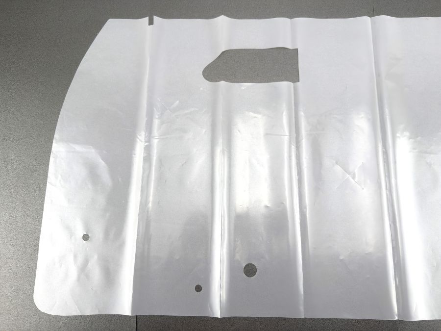 1297270587 | Mercedes SL-Class | R129 Door water deflector