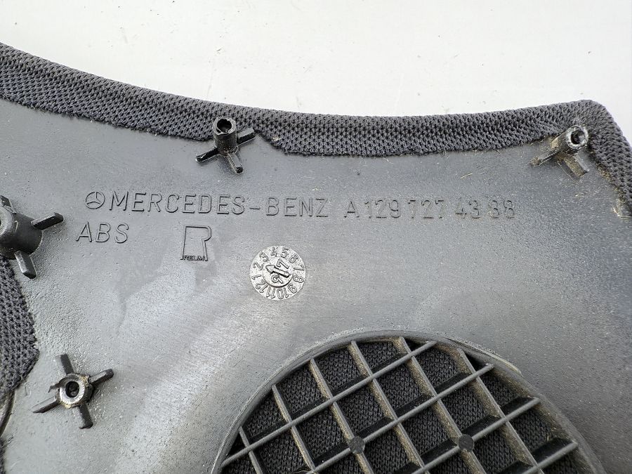 1297274388 1297273588 | Mercedes SL500 | R129 Front right door loudspeaker cover 1297274388 1297273588 | Mercedes SL500 | R129 Front right door loudspeaker cover