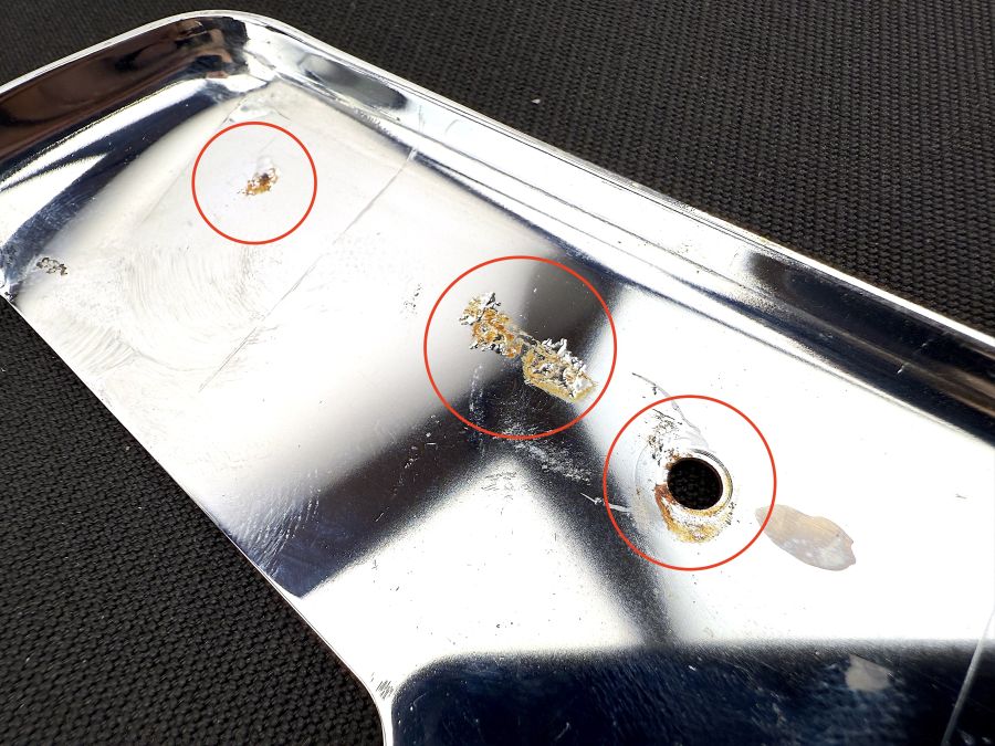 1297280421 1297280321 | Mercedes SL500 | R129 Door panel chrome trim