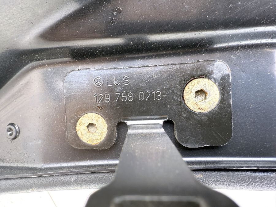 1297501075 1297500046 1297501928 | Mercedes SL500 | R129 Folding roof cover