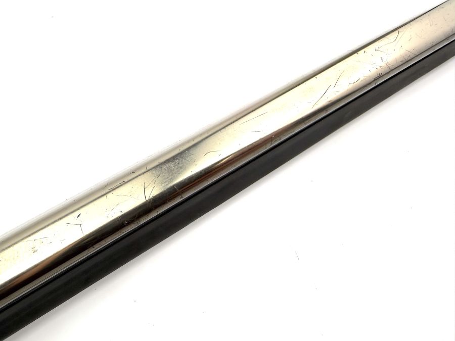 1297580396 12297500193 | Mercedes 300SL-24 | R129 Rear trunk chrome strip trim