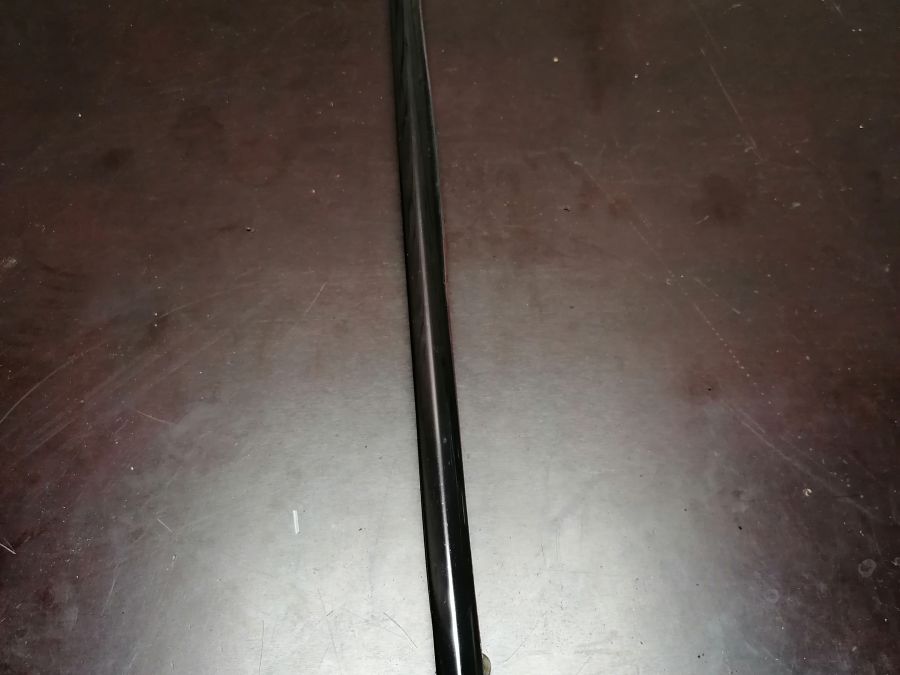 1297580396 1297500193 | Mercedes 500SL | R129 Rear Trunk Black Chrome Strip Trim