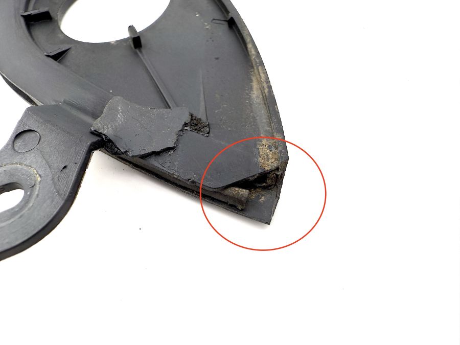 1297581181 | Mercedes SL500 | R129 Hardtop left back cover top molding trim 1297581181 | Mercedes SL500 | R129 Hardtop left back cover top molding trim