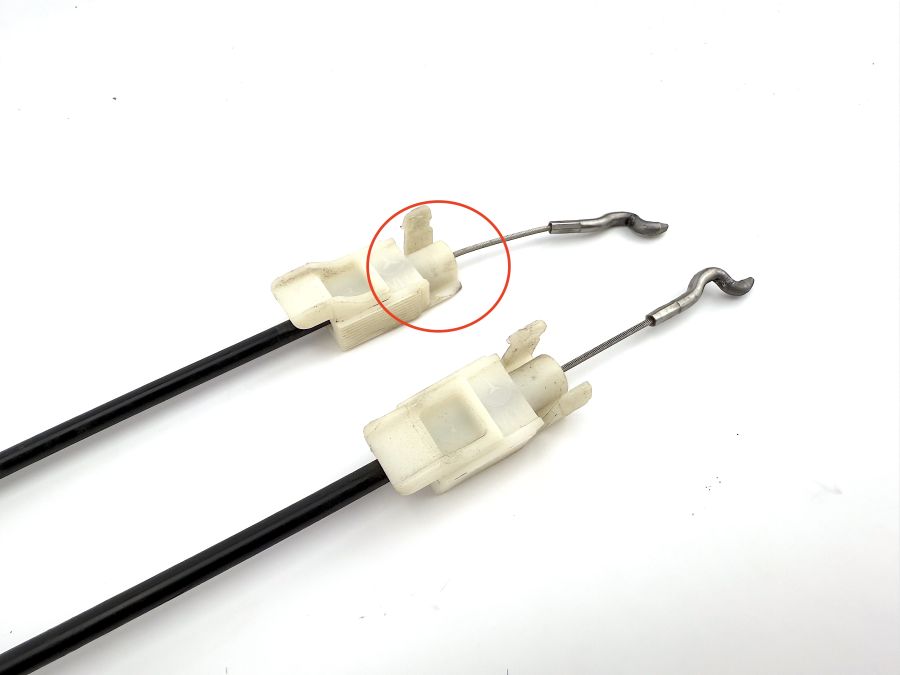 1297600004 | Mercedes SL500 | R129 Door interior handle assembly cable