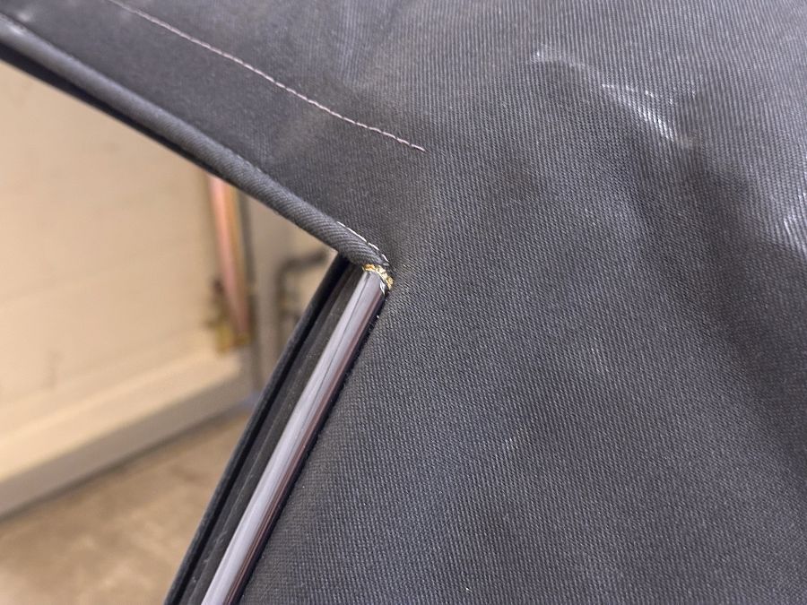 1297700301 1297701482 1297701182 | Mercedes SL500 | R129 Soft top convertible roof with frame 1297700301 1297701482 1297701182 | Mercedes SL500 | R129 Soft top convertible roof with frame