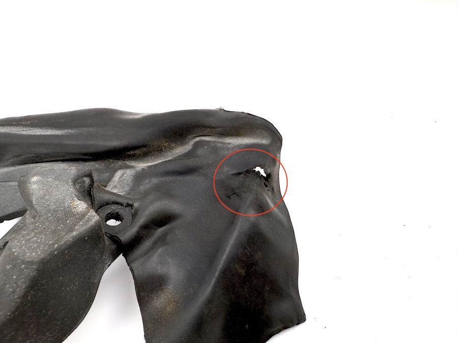 1297710139 1297703998 | Mercedes SL500 | R129 Folding top front seal rail