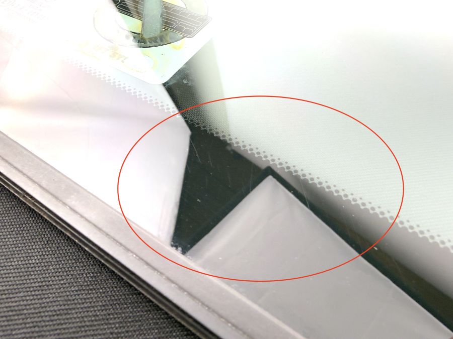 1297900590 | Mercedes 300SL-24 | R129 Hardtop rear left side window glass