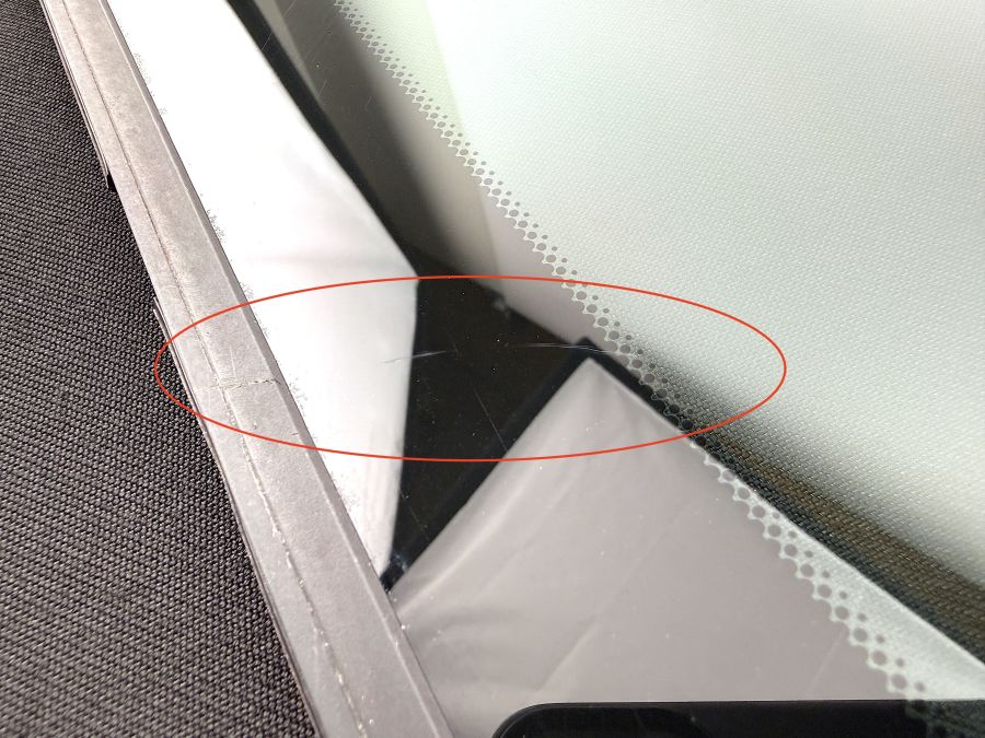 1297900590 | Mercedes 300SL-24 | R129 Hardtop rear left side window glass