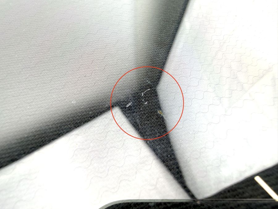 1297901390 1297950384 | Mercedes SL500 | R129 Hardtop rear window