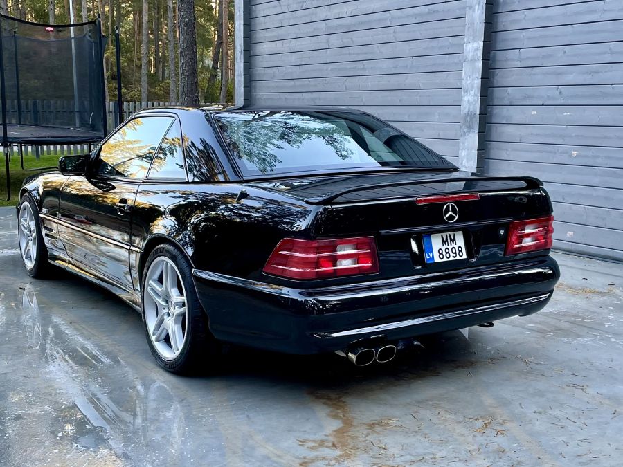 1297930188 | Mercedes SL500 | R129 AMG trunk spoiler