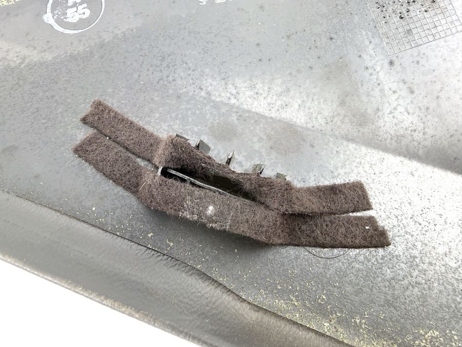 1297950316 | Mercedes SL500 | R129 Hardtop left pillar trim cover