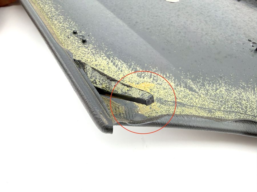 1297950316 | Mercedes SL500 | R129 Hardtop left pillar trim cover