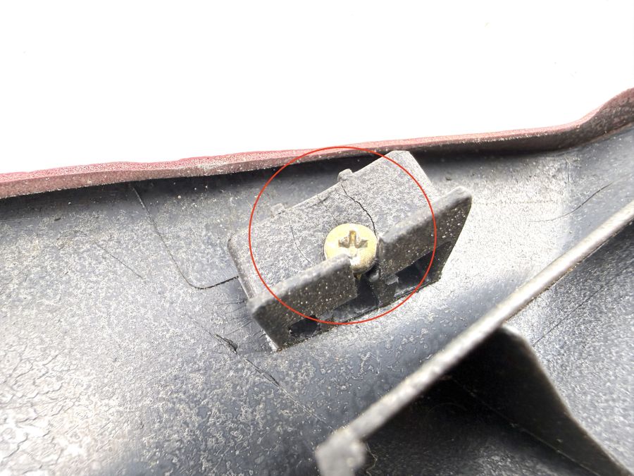 1297950416 | Mercedes 300SL-24 | R129 Hardtop right pillar trim cover