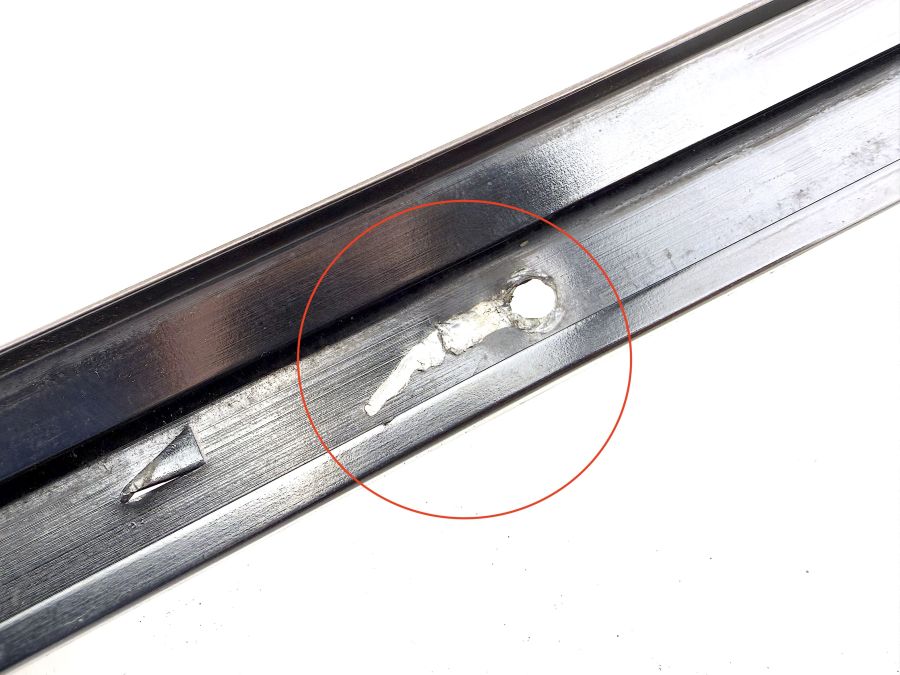 1297951284 | Mercedes 300SL-24 | R129 Right hardtop garnish molding