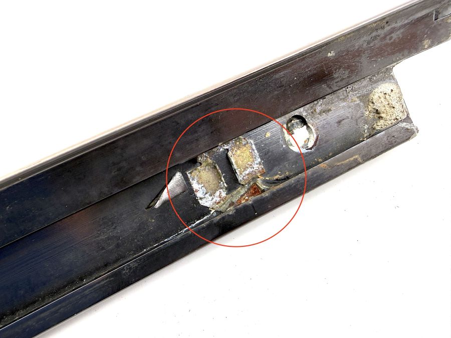 1297951284 | Mercedes 300SL-24 | R129 Right hardtop garnish molding