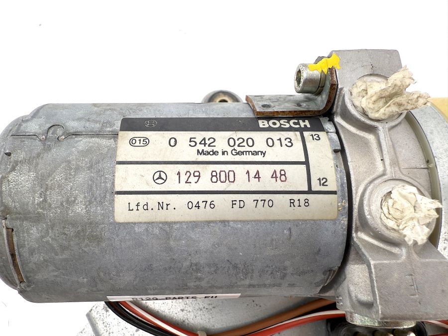 1298001448 | Mercedes SL500 | R129 Convertible roof top hydraulic pump 1298001448 | Mercedes SL500 | R129 Convertible roof top hydraulic pump