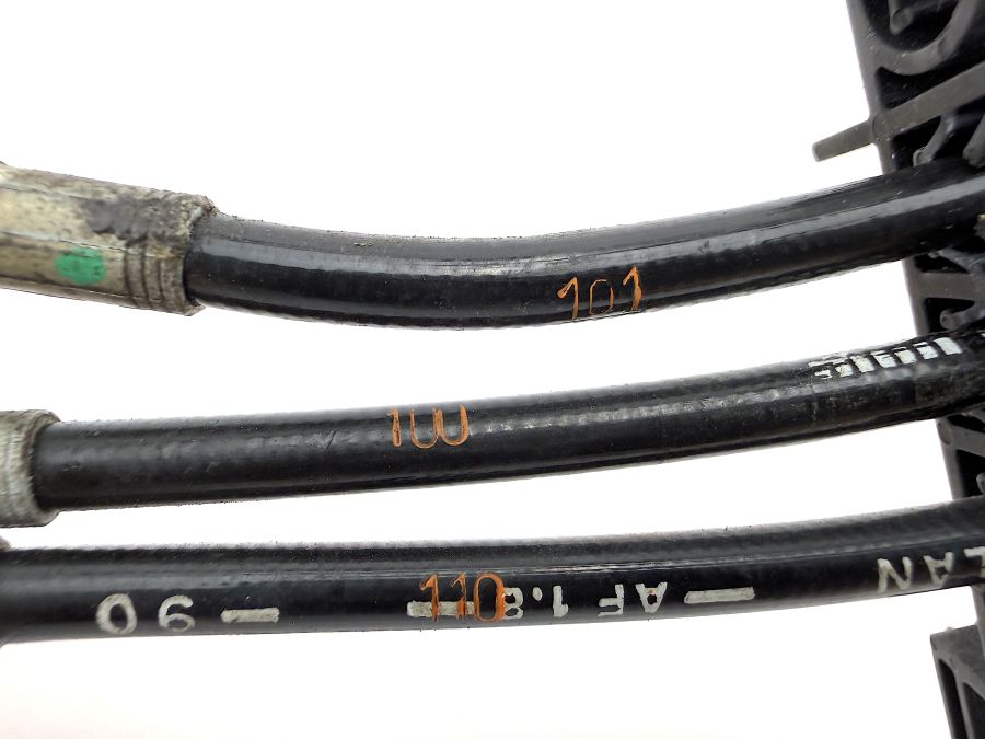 1298064350 1298003483 1298003583 | Mercedes 300SL-24 | R129 Right side roll bar hydraulic lines