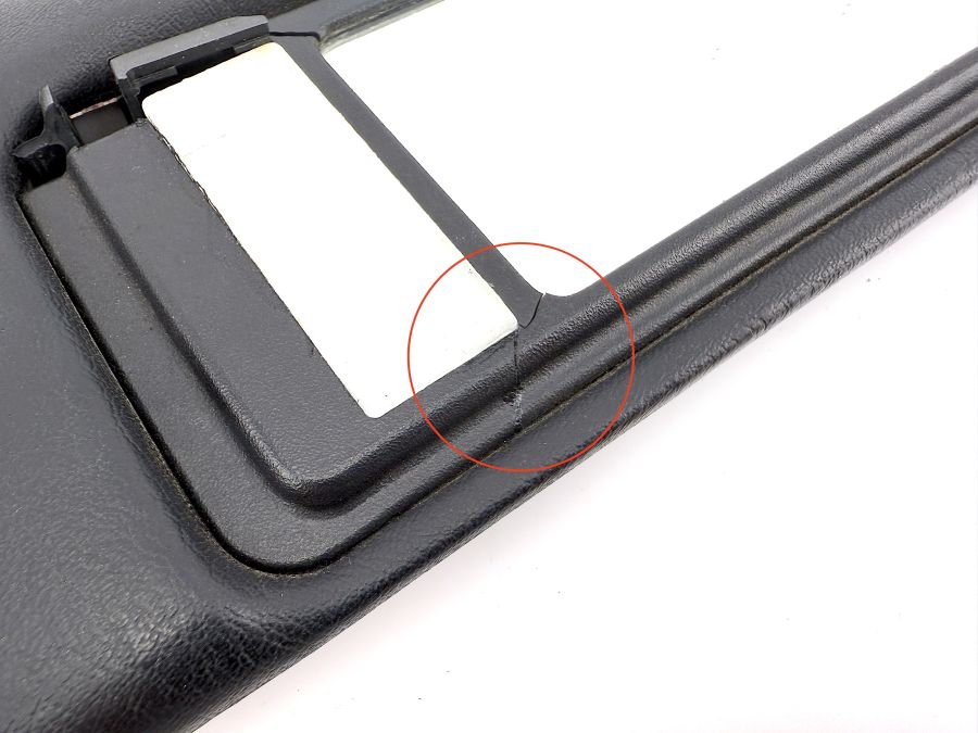 1298101110 | Mercedes SL500 | R129 Left side sun visor 1298101110 | Mercedes SL500 | R129 Left side sun visor