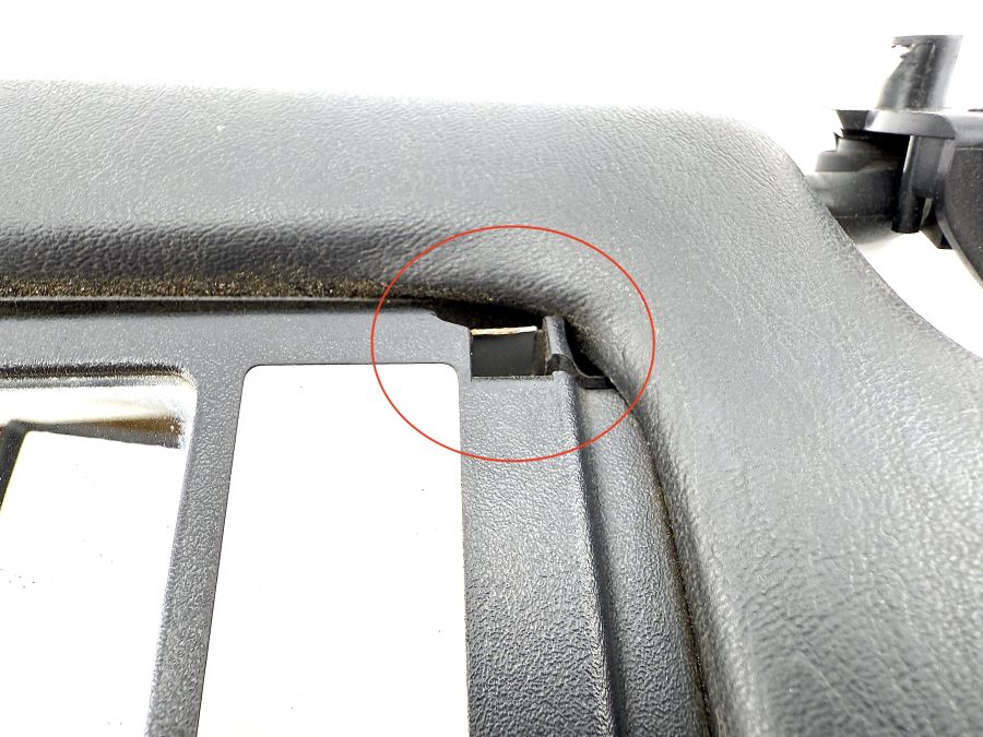 1298101210 | Mercedes SL500 | R129 Right side sun visor