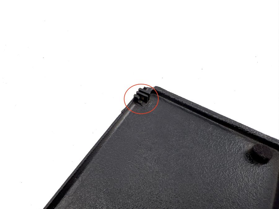 1298102317 | Mercedes SL500 | R129 Sun visor mirror cover