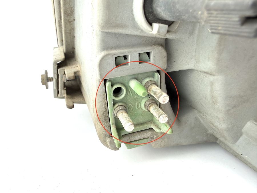 1298200761 | Mercedes 300SL-24 | R129 Left headlight USA market