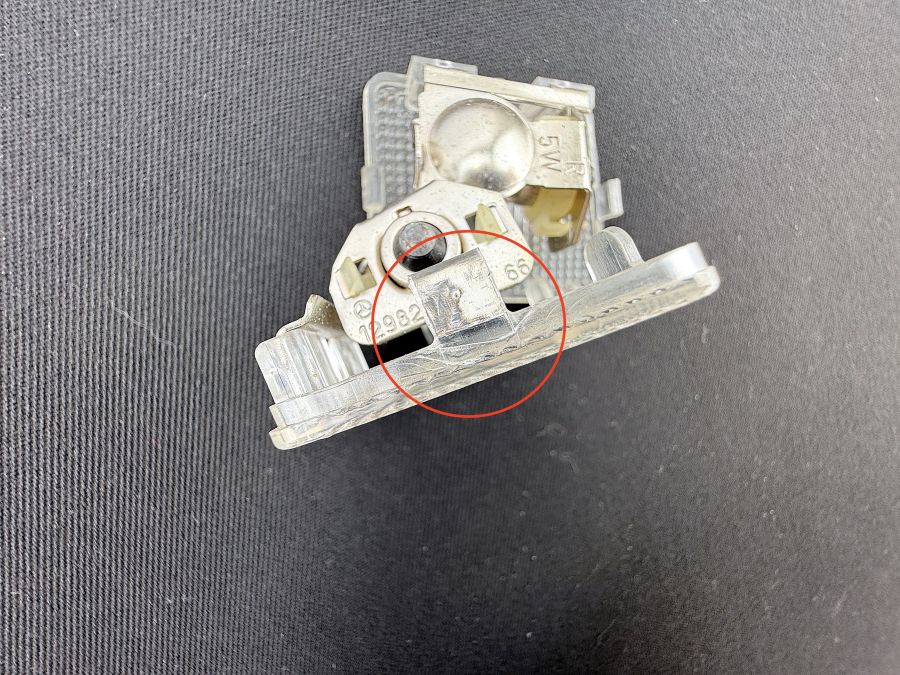 1298201866 1298201766 | Mercedes SL500 | R129 Dome light lamp set