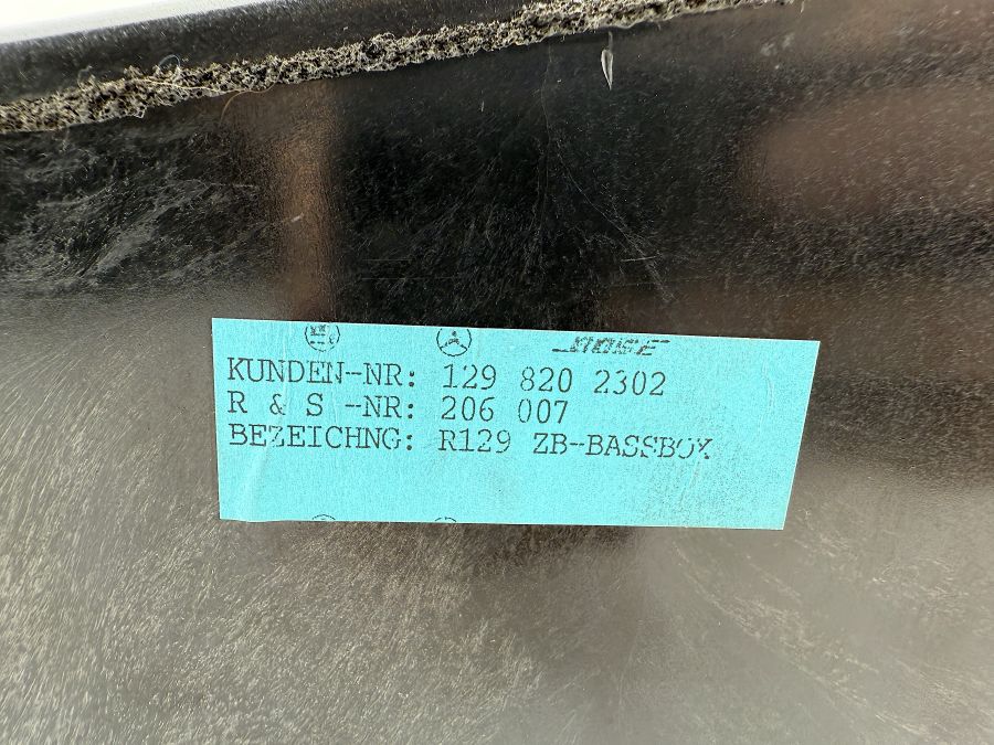 1298202302 | Mercedes SL500 | R129 Bose subwoofer 1298202302 | Mercedes SL500 | R129 Bose subwoofer
