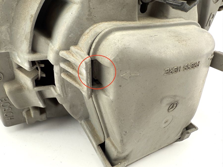 1298206861 1305540187 | Mercedes SL500 | R129 Right Headlight USA Market