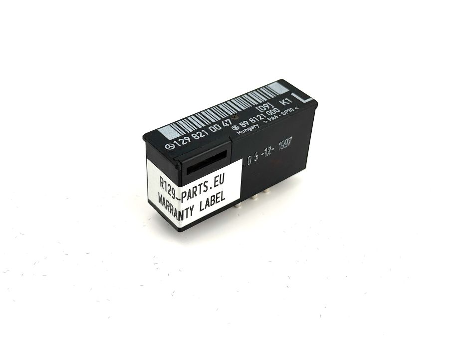 1298210047 | Mercedes SL500 | R129 Seat backrest lock relay module left side