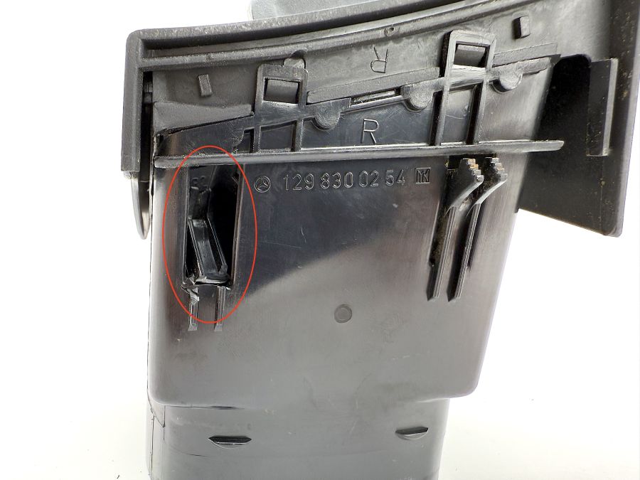 1298300254 | Mercedes SL500 | R129 Air vent grill dash - Right