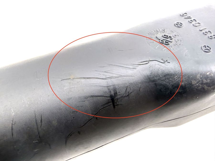 1298310846 1298310346 1298310446 | Mercedes 300SL-24 | R129 Heater air duct pipes