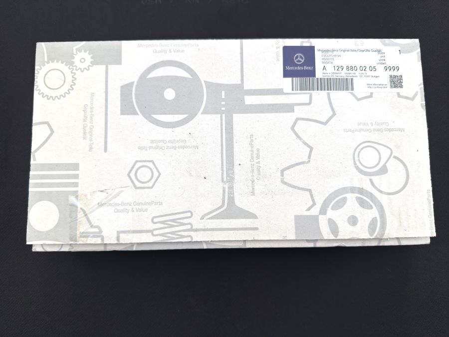 1298800205 12988002059999 | Mercedes SL-Class | R129 Facelift front bumper tow hook cover