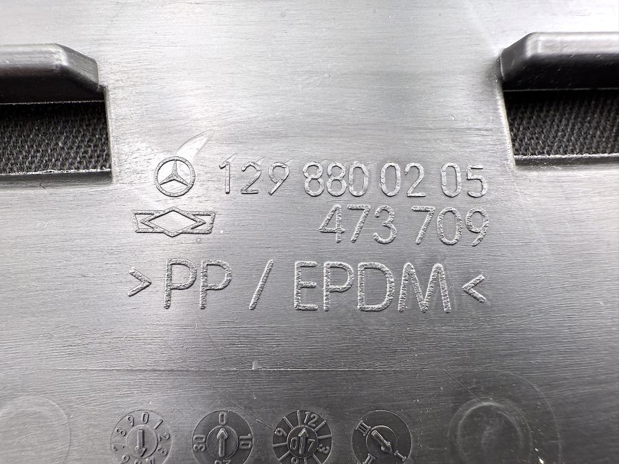 1298800205 12988002059999 | Mercedes SL-Class | R129 Facelift front bumper tow hook cover