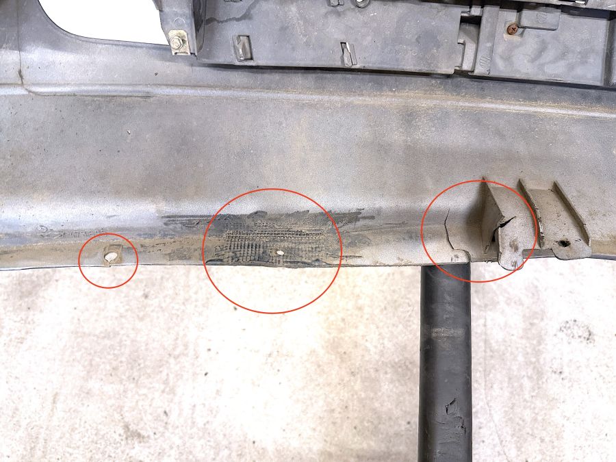 1298801470 1298800205 | Mercedes SL500 | R129 Front facelift bumper