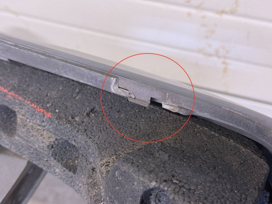 1298801470 1298800205 | Mercedes SL500 | R129 Front facelift bumper