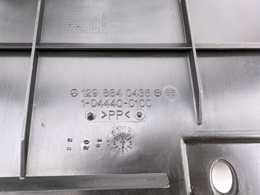 1298840435 | Mercedes SL-Class | R129 Front bumper right lower mud guard part