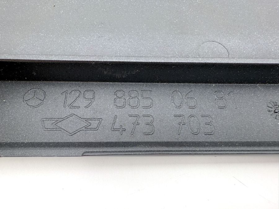 1298850681 12988506819040 | Mercedes SL-Class | R129 Facelift front bumper license plate holder