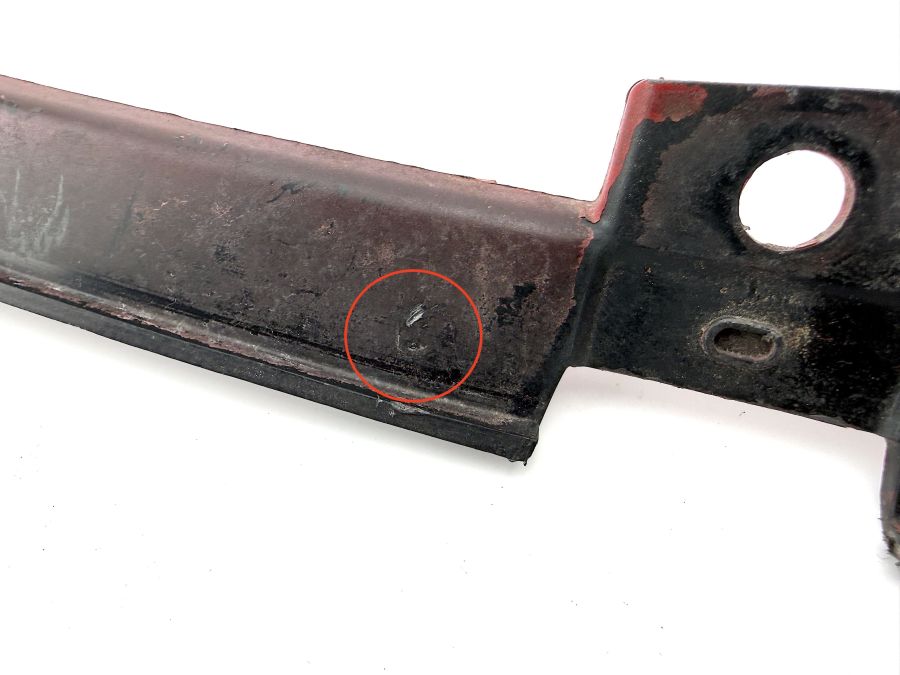 1298880073 | Mercedes 500SL | R129 Plastic trim under the front grille