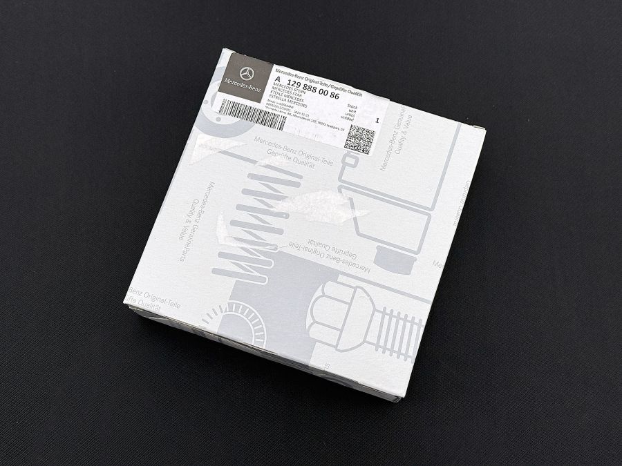 1298880086 | Mercedes SL-Class | R129 Front grill chrome emblem