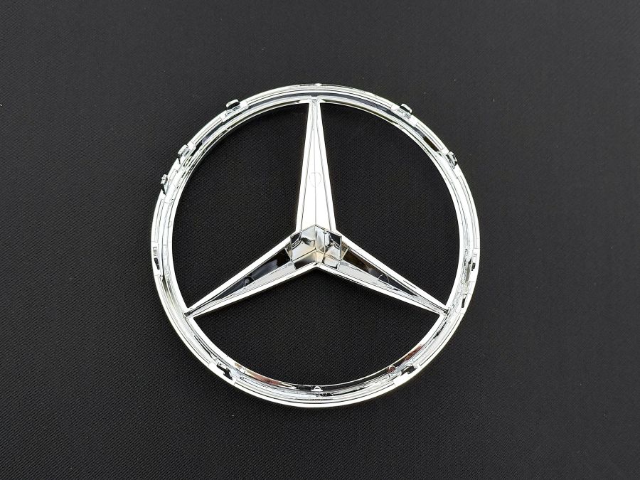 1298880086 | Mercedes SL-Class | R129 Front grill chrome emblem